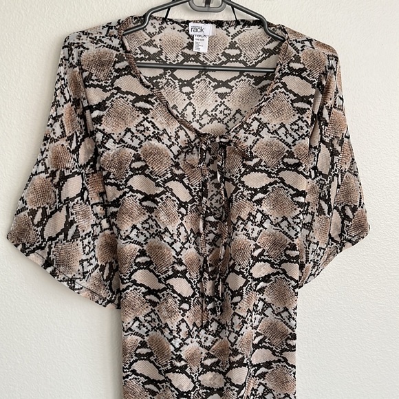 Nordstrom Rack Python Swim Cover - Picture 1 of 6